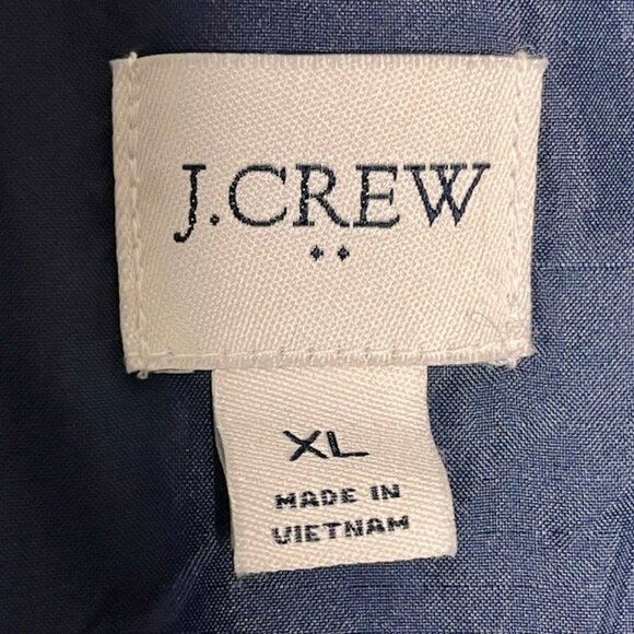 J. Crew Factory Diamond Quilted Jacket - Navy - XL - Picture 13 of 13